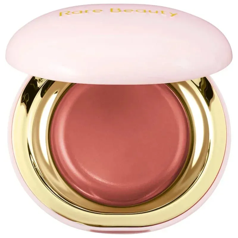 Rare Beauty Melting Cream Blush Makeup Matte Pearlescent Texture Glitter Blush Highlighter Bright Nourish Moisturize Lip Gloss