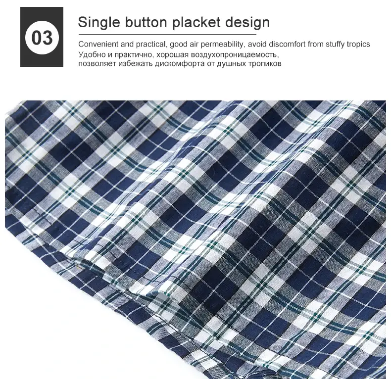 3/5/10Pcs/lot Boxer Men Underwear Cotton Man Short Breathable Plaid Flexible Shorts Boxer Male Underpants Plus Size BoxerShorts