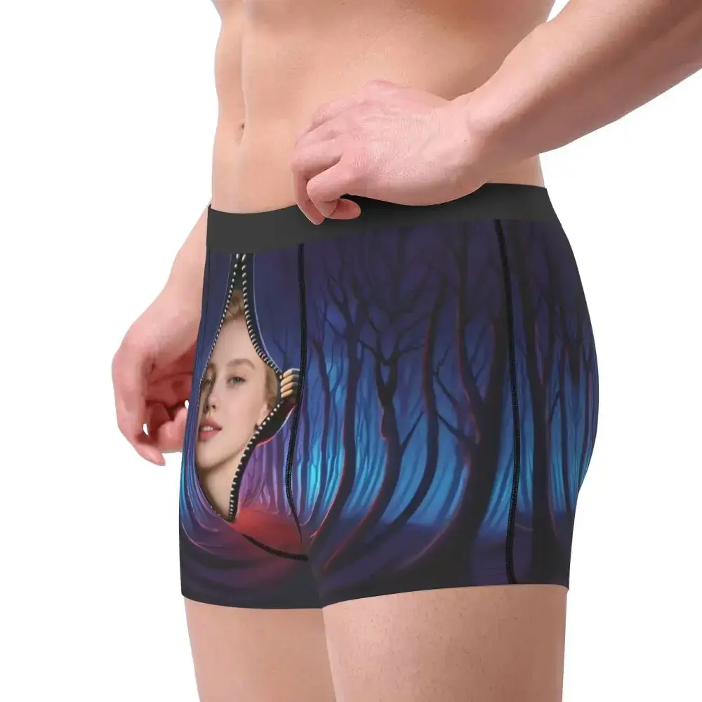 Custom Face Photo Boxers Shorts Men's For Husband Valentine's Birthday Gifts Personalized Briefs Underwear Fashion Underpants