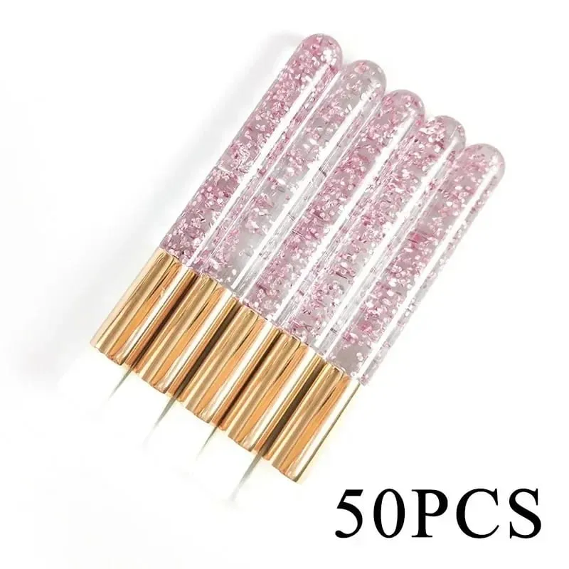 Pakyawan 30/50pcs Mga Brush na Panlinis ng Pilikmata para sa Mga Extension na Glitter Lash Shampoo Brush Nose Pore Cleansing Makeup