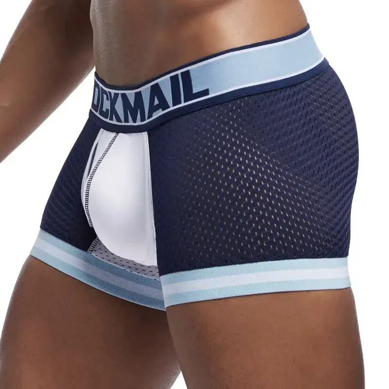 Man Underpants Boxershorts Mesh Nylon Men Boxers Male Breathable Underwear Men’s Panties Boxer Quick Dry Sports Fitness