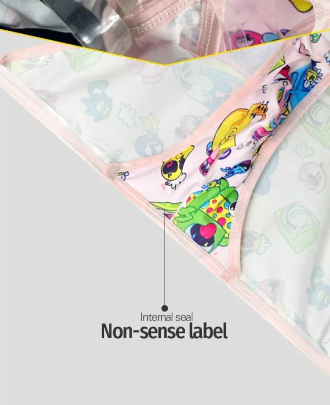 1PCS Full Print Cartoon Graffiti Men Briefs Soft Fabric Wide Waistband 3D U Pouch Low Rise Close Fit Mens Underwear