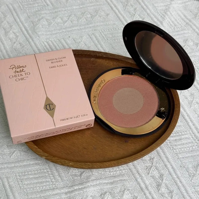 Charlotte Tilbury Setting Powder Compact Lip Gloss Foundation Two-tone Blush Eyeshadow Palette Lightweight Delicate Long-lasting — image 9