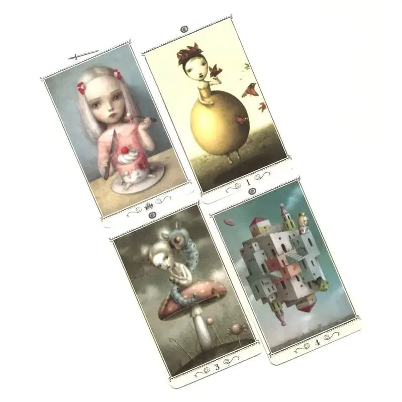 Nicoletta Ceccoli קלפי טארוט בגרסה אנגלית משחקי לוח