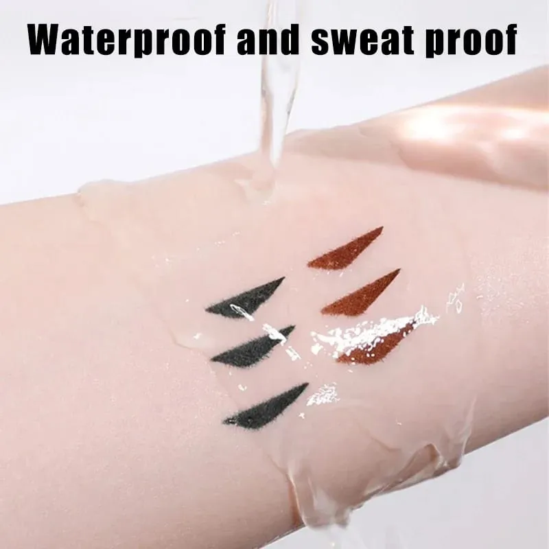 Waterproof Double-Wing Integrated Eyeliner Stamp - Sweat Proof at Long Lasting Madaling Gamitin para sa mga Baguhan Lazy Makeup Stencil