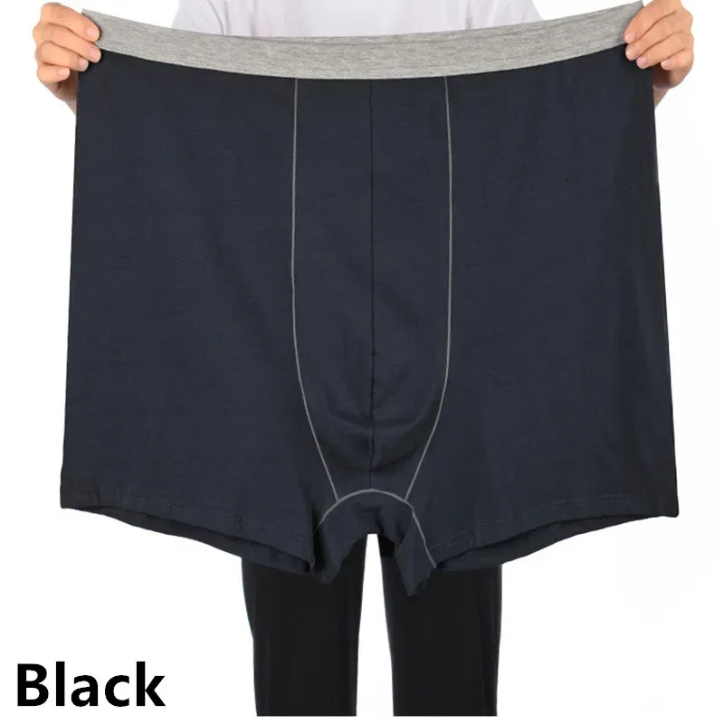 Man Underwear High Waist Cotton Loose 200KG Plus Size 10XL 12XL 13XL Boxers Male Elastic Oversized Red Blue Underpants Pantie
