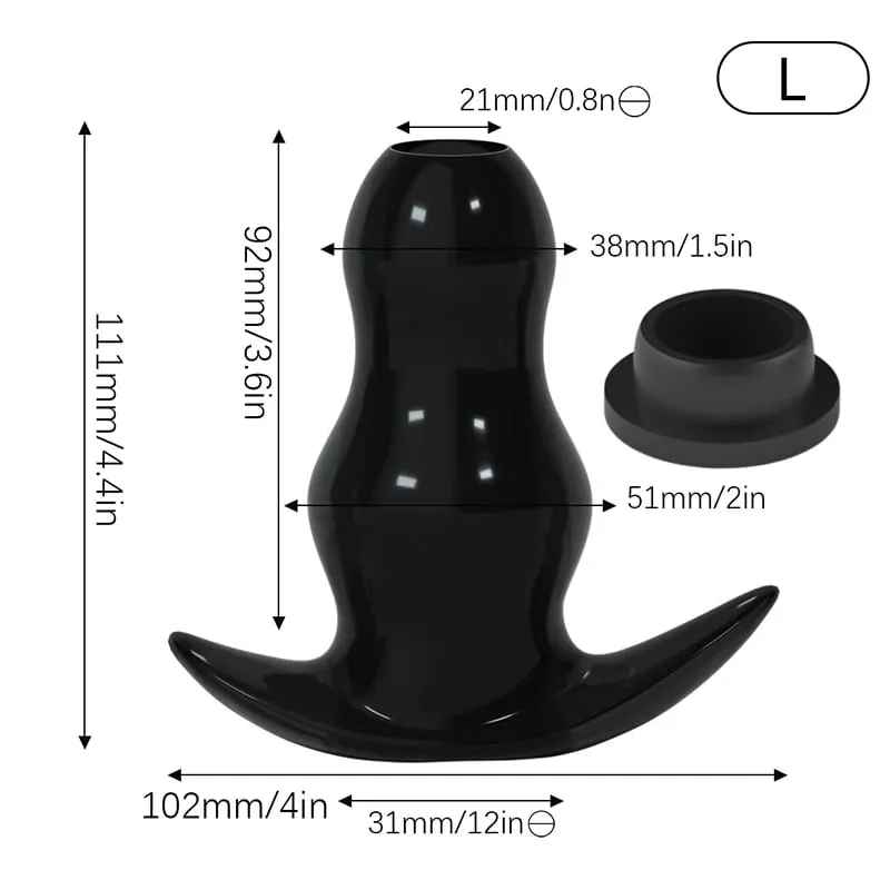 5 méretű üreges anális dugó/tágító/dildo Soft Speculum prosztata masszírozó fenékdugó készlet intim/beöntés szexjátékok nőknek férfiaknak melegek