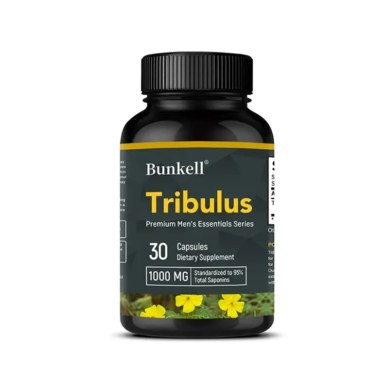 Tribulus Terrestris Capsules - Pinapalakas ang Enerhiya Pinapabuti ang Mood Pinapahusay ang Endurance at Athletic Performance - 120 Capsules