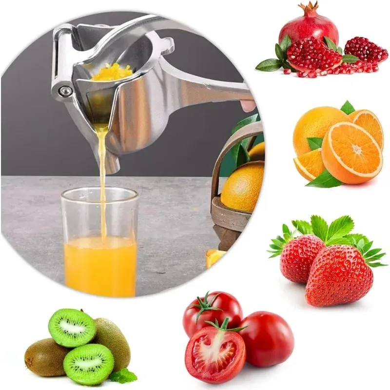 Kézi facsaró Gyümölcsléfacsaró Levehető nagy teherbírású citrusfacsavaró szerszám Prémium minőségű fémötvözet facsaró