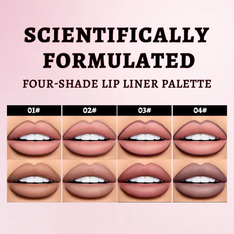 Matte Liquid Lipliner Pencil Waterproof Plumping Stain Lipstick Natural Lip Liner Outline Lips Contour Pen Cosmetics