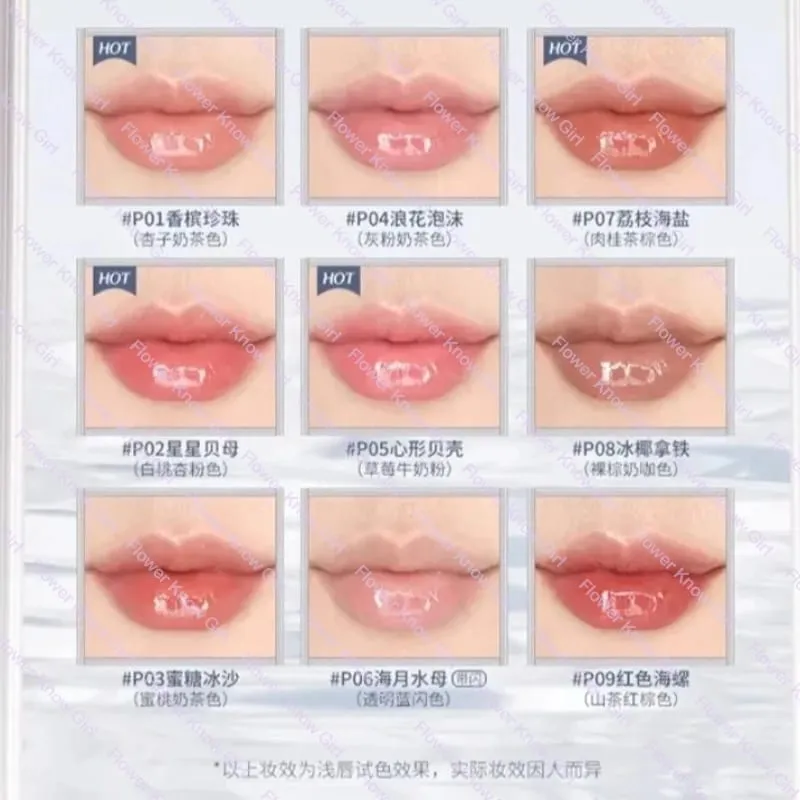 Σετ μακιγιάζ Flower Knows Shell's Jewel Collection Full Professional Face Palette Blush Eyeshadow Cream για τα χείλη Σετ βάλσαμου για highlighter
