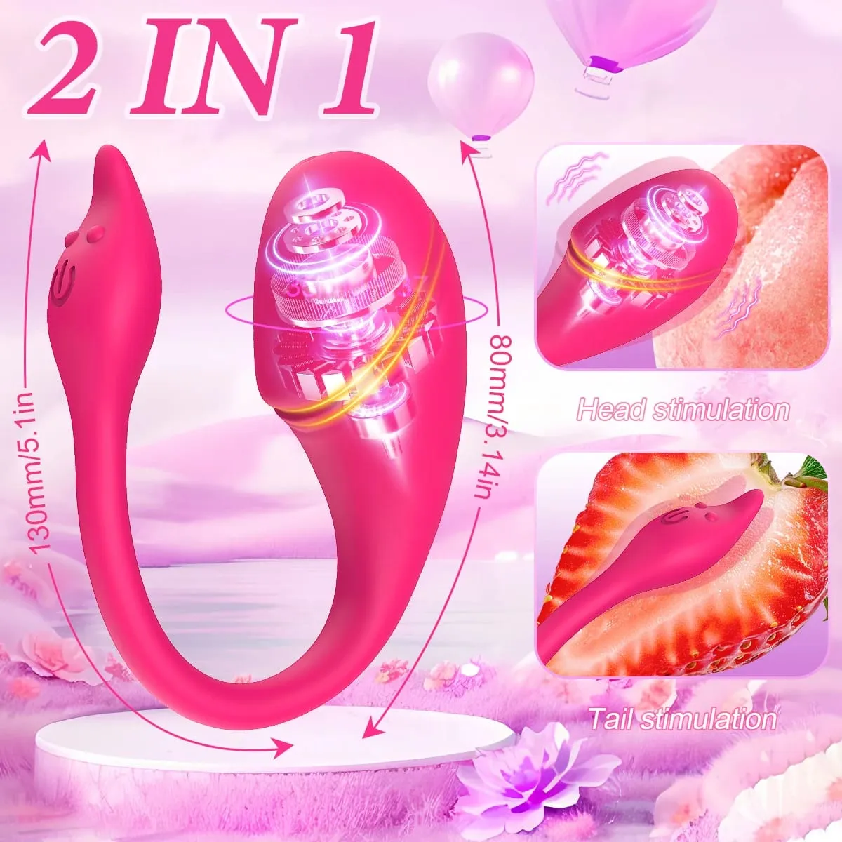 Luxus Field APP Control Vibrátor Klitorisz stimulátor Női G Spot Vagina Vibrációs Masszírozó Kezdő szexjátékok