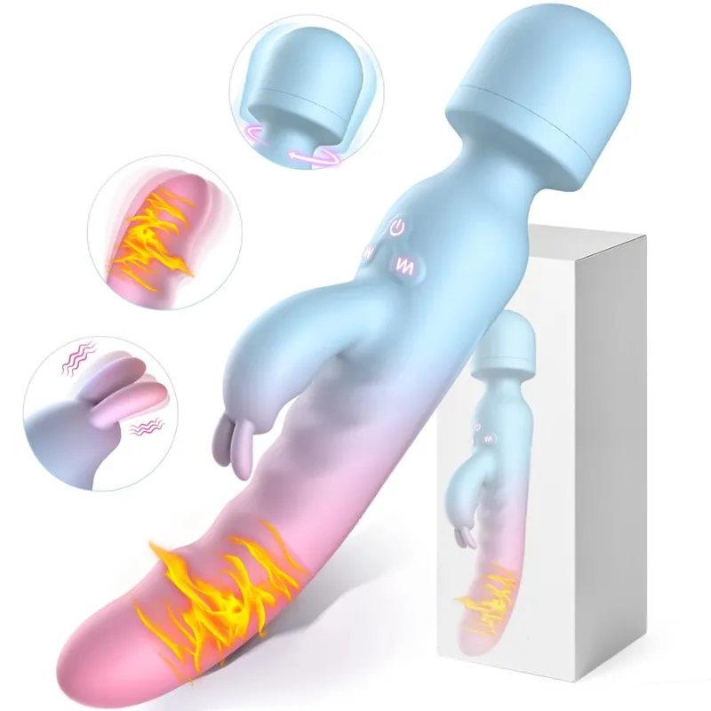 Powerful AV Magic Wand Dildo Vibrator for Women Clitoris Stimulator Erotic Toys G Spot Vagina Massager Adult Sex Toys for Female