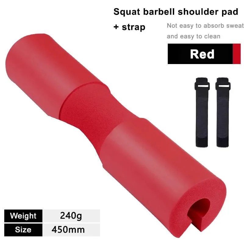 Barbell Pad for Hip Thrust Squat Non‑Slip Thick Foam Bar Pad Weight Lifting Shoulder Protector Cushion for Bar Home Gym