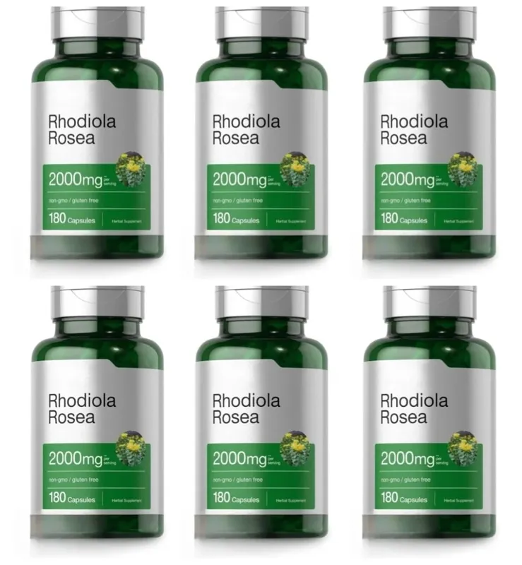 Rhodiola Rosea Capsules 180 Pieces Emotional Relief and Immune Health Support — 2000mg Rhodiola Rosea Root 5:1 Plant Extract — image 11