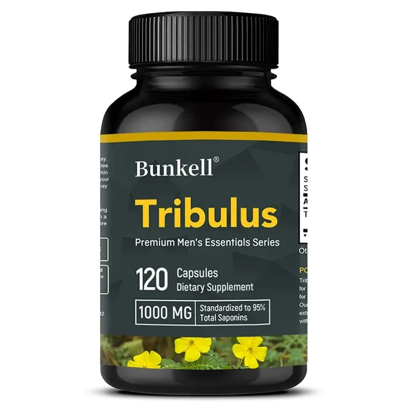 Tribulus Terrestris Capsules - Pinapalakas ang Enerhiya Pinapabuti ang Mood Pinapahusay ang Endurance at Athletic Performance - 120 Capsules