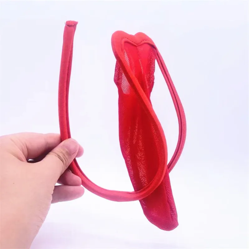 Comfy Fashion Mens Brief C-String Solid Thong Underpants Underwear Bikini Briefs Bulge Pouch Comfortable Lingerie