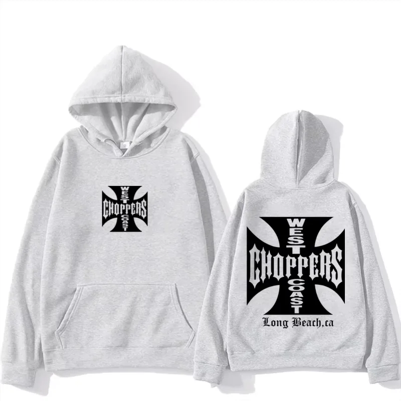Paul Walker West Coast Choppers Hoodie Men Women's oversized Fashion Top hip hop Clothes Fleece Long Sleeve vintage Sweatshirt
