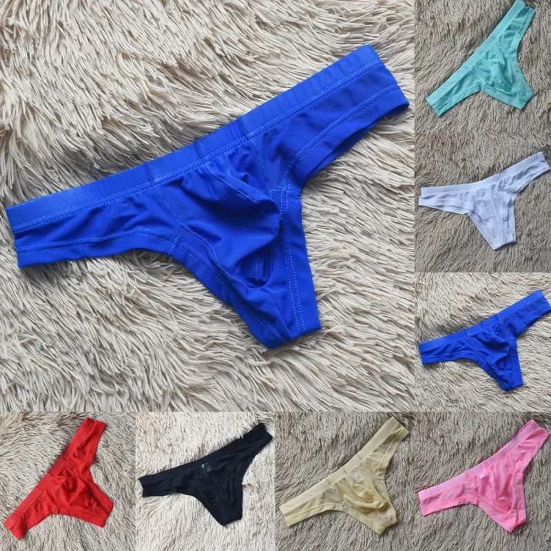 Breathable Briefs G Strings Comfort Fit Flexible Stretch Lightweight Fabric Nylon Spandex Mix Low Waist G Strings