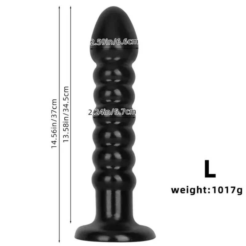 Huge Anal Plug Dildos Stimulate Anus Vagina ButtPlug Big Penis Prostate Massage Anal Dilator with Sucker Sex Toys Masturbator 18