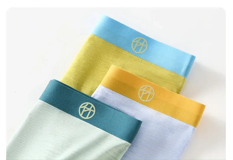 3pcs Bamboo Fiber Man Underwear Comfortable Breathable Men Boxers Regenerated Fibers Underpants L XL XXL 3XL 4XL Man Panties