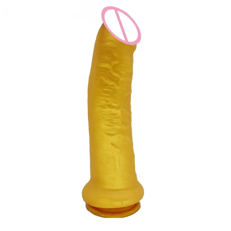 11.2" silicone giant realistic dildo huge penis anal dildo large girth female masturbator suction skin color sex products