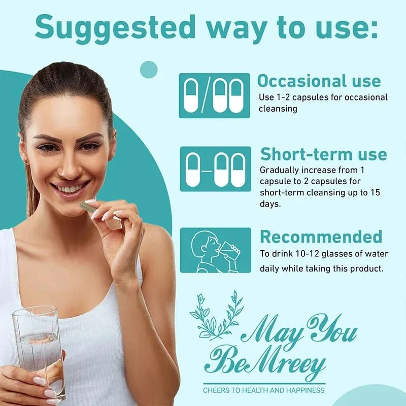 15 Day Cleanse - Intestinal Cleansing Detoxification Relieves Bloating Promotes Digestion Metabolism and Weight Management