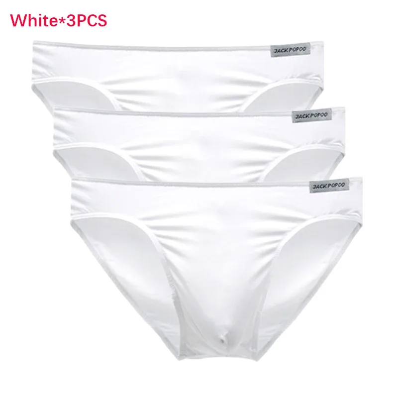 3PCS/Lot Men's Underwear Modal High Quality Soft Briefs Breathable Comfortable Youth Underpants Male Sexy U Bulge Pouch Panties
