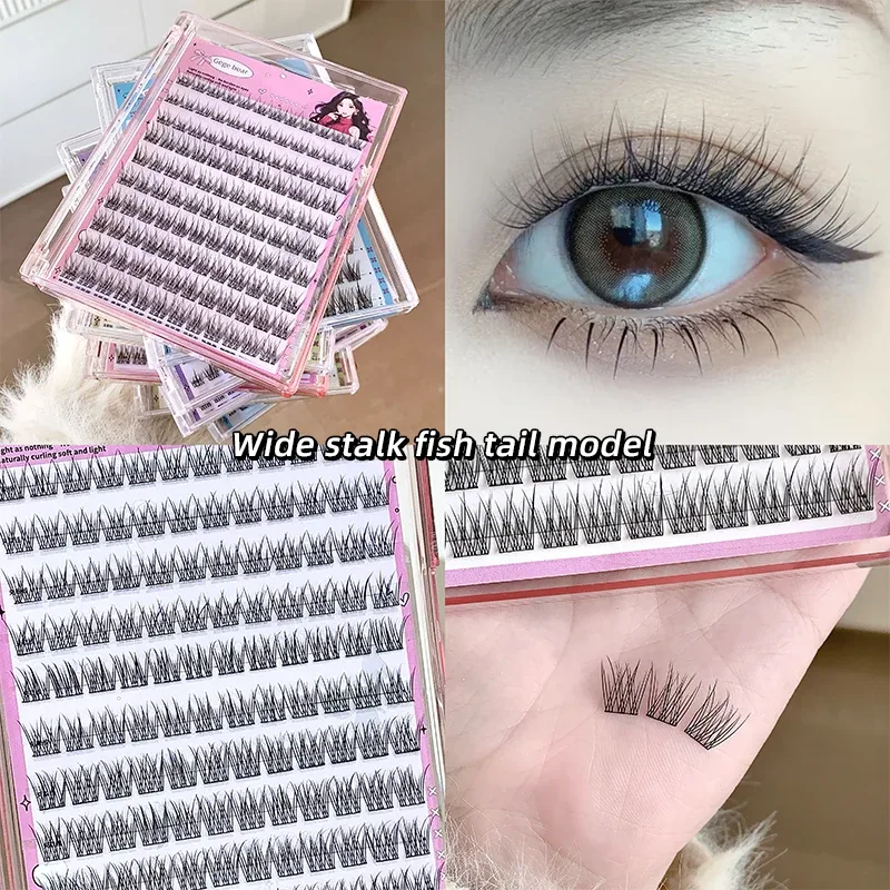 Gege Bear Non Gel False Eyelashes Are Easy to Apply in Three Steps with Natural Effects Perfect for Beginners. They Come with S