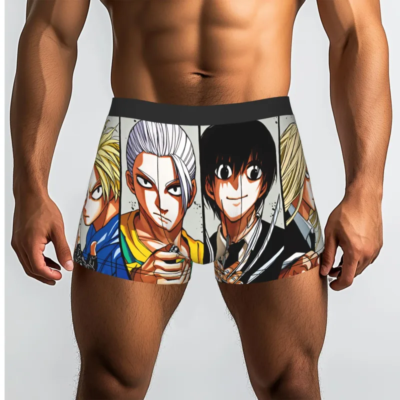 Taro Sakamoto S-Sakamotos D-Dayss Boxer Shorts For Homme 3D Print Shin Asakura Nagumo Underwear Panties Briefs Soft Underpants