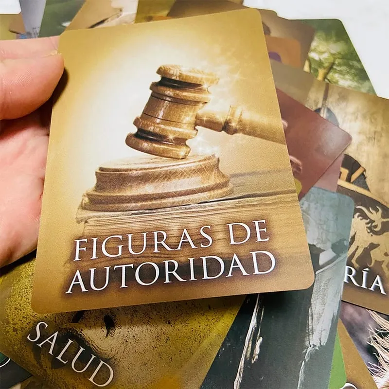 Past Life Oracle Cards 44 τμχ Ισπανική Έκδοση Επιτραπέζια Παιχνίδια Oracle Deck