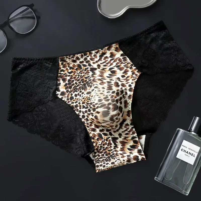 5PCS Sexy Mens Seamless Panties Ice Ultra Thin Sports Fitness Bulge Pouch briefs Male Panties Low Waist