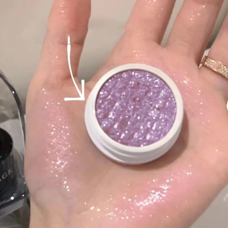Μονόχρωμη σκιά ματιών Glitter Gold Shining Brighten Eyes Μακιγιάζ Μακιγιάζ μακράς διαρκείας Μακιγιάζ ματιών Brightening Pearlescent Shimmer Eye Shadow