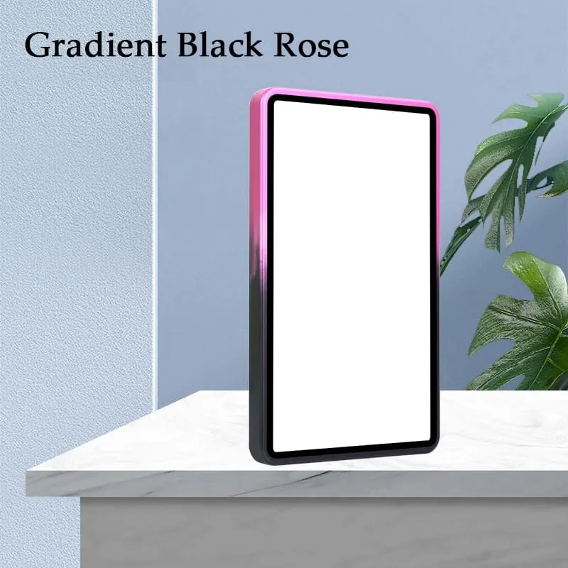 Casing Pelindung Kartu Bertingkat Aloi Aluminium Warna Gradien untuk Tempat Pajangan Bumper Kartu Perdagangan Tahan Gores UV & BGS PSA/BGS