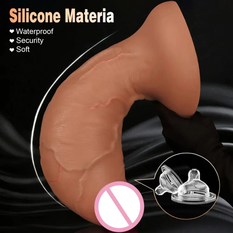 Super Large Anal Dildos Thick Realistic Penis Silicone Big Dick Butt Plug Masturbatior with Suction Cup Sex Toys for Women Men