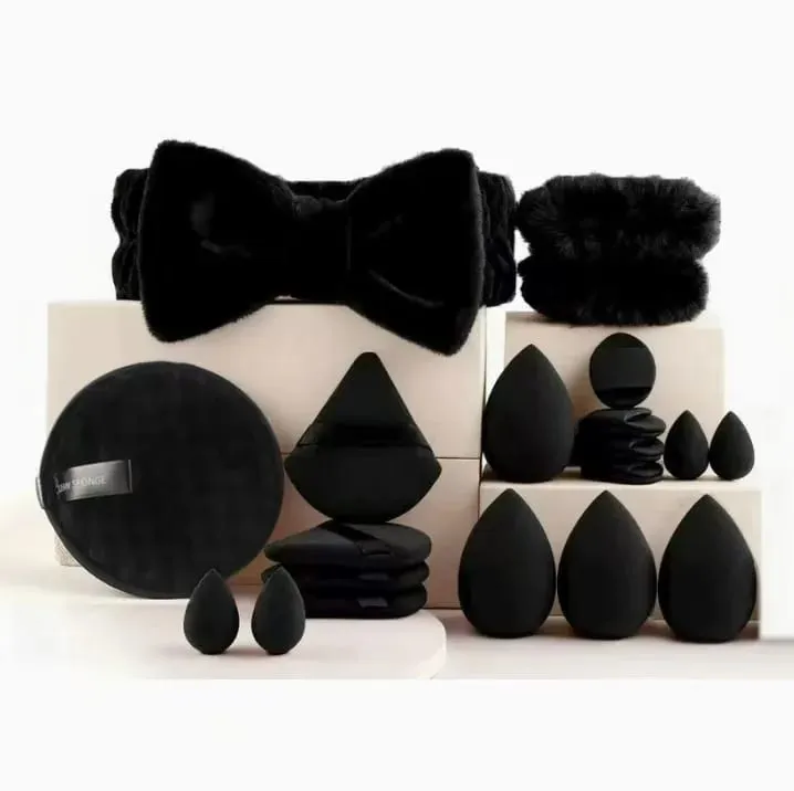 14Pcs Makeup Sponge Cosmetic Blender Beauty Egg Foundation Sponges Puff Powder Puffs Make Up Accessory Pambabae Makeup Tools