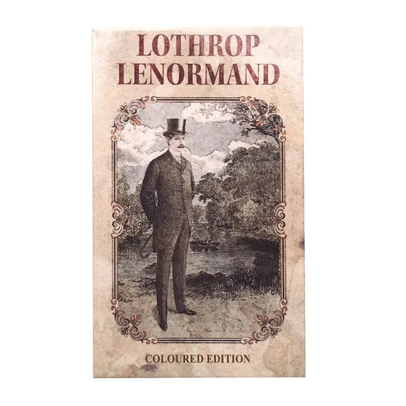 othrop Lenormand Oracle Card Divination A 38 Tarot בידור קלפי מסיבת משחק לוח טארוט ומגוון אפשרויות טארוט
