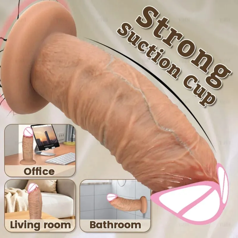 Μακρύ πέος Big Dick Super Realistic Thick Dildos Πρωκτικό Dildo Κολπικό Διαστολέα Παιχνίδι σεξ ενηλίκων Γυναικείο Αυνανισμός Buttplug