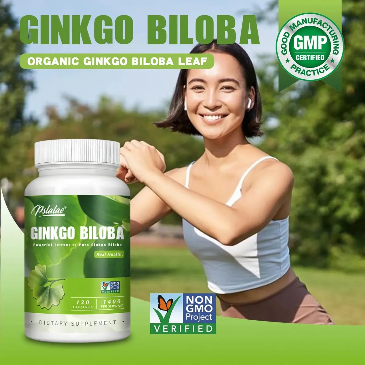 Ginkgo Biloba kapszula – javítja az agyat, javítja a koncentrációt és a memóriát, elősegíti a vérkeringést, javítja a kognitív funkciókat