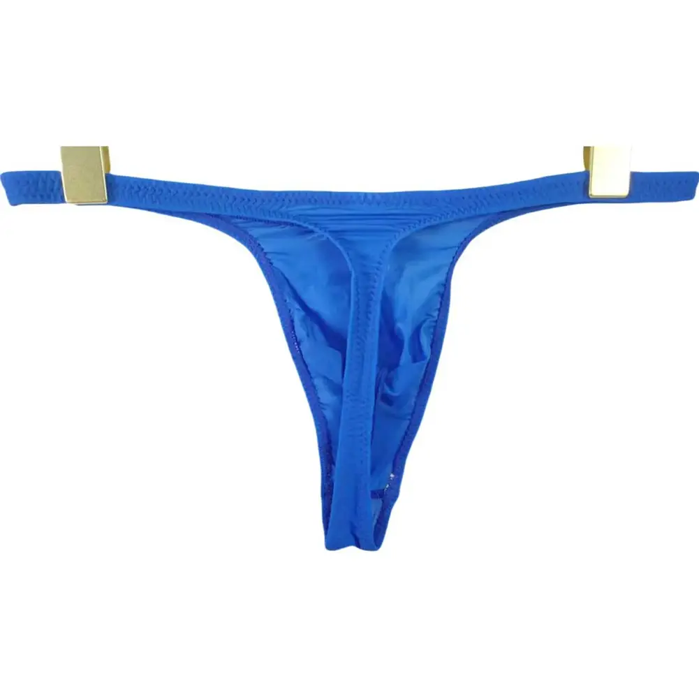 Men Sexy Front Open Pouch Thong G-string T-back Elephant Nose Briefs Underwear