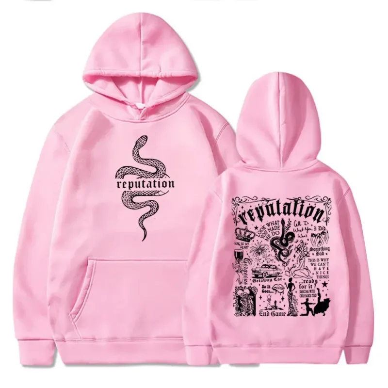 Latest Trend Code Taylor Reputation Fashion Hoodie Reputation Music Fans Love Hoodies Street Punk Style