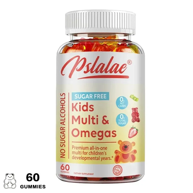 Kids Multivitamins Gummies - Ενισχύει το ανοσοποιητικό Προωθεί την υγιή ανάπτυξη του εγκεφάλου και του σώματος Παρέχει ενέργεια