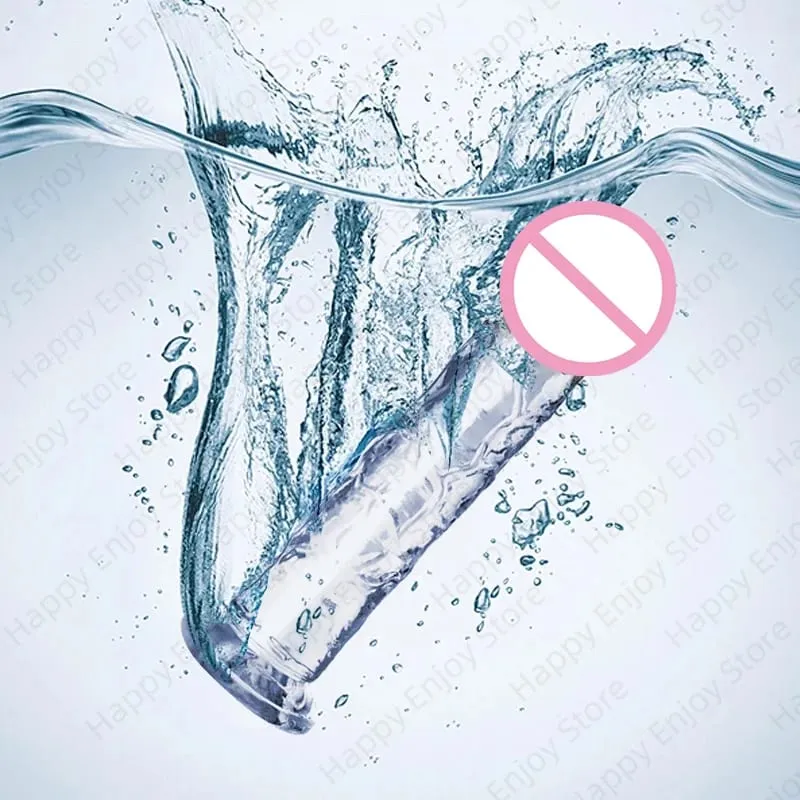 Transparent Big Dick 13 Sizes Realistic Jelly Dildo Women Gay Anal Sex Toys Soft Clitoris Vaginal Masturbators Penis Suction Cup