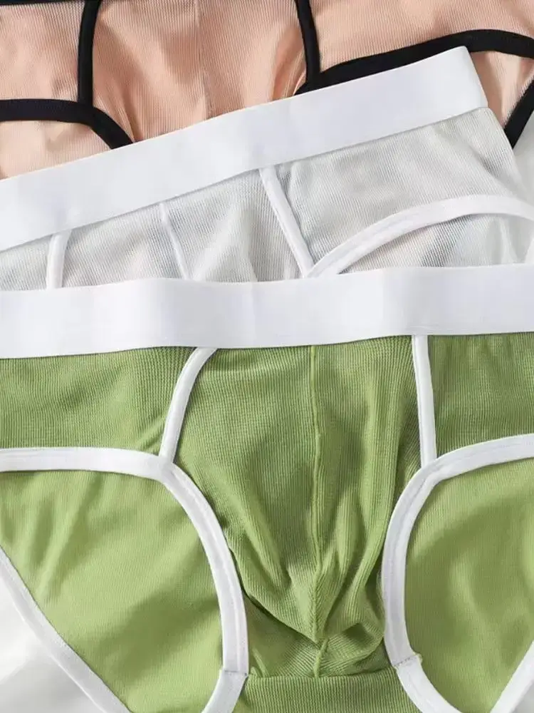 Men Ultra-thin Briefs Sexy Underwear Man Low Rise Mini Bikini cuecas Soft Underpants Homem Panties Comfortable 3256812309290130