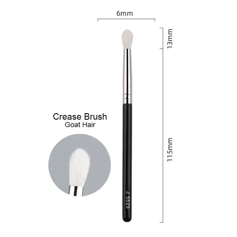 1pc Buhok ng kambing Round Blush Makeup brushes Angled sculpting Make up brush contour eyeshadow maliit na mantsa detalye ng mata pointed shadow