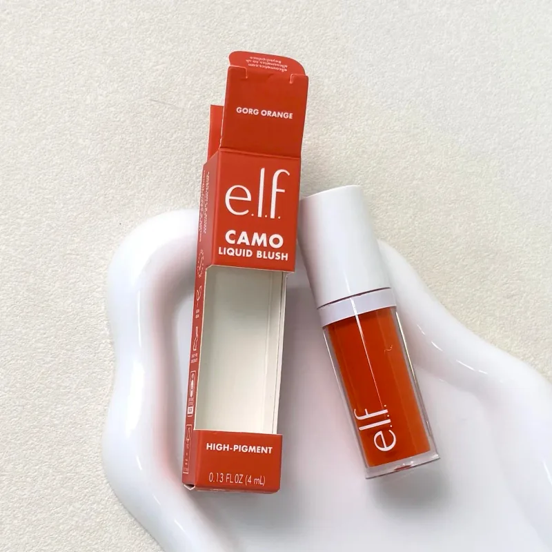 Hot Sale New Elf Bubblegum-Cherry Mango-Watermelon Lasting Moisturizer Lip Gloss Lip Balm & 8 Colors Cream Blush Brand Cosmetics