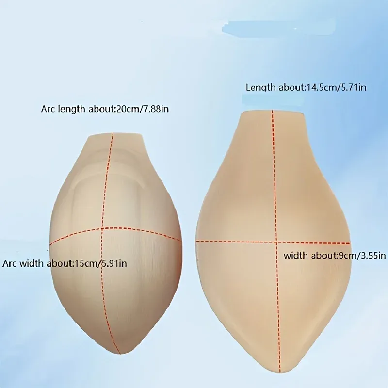 1/3pc Men'S Enhancement Underwear Pad Light-Proof Sponge Material 3D Convex Point Design Suitable Swim Trunks Other Occasions