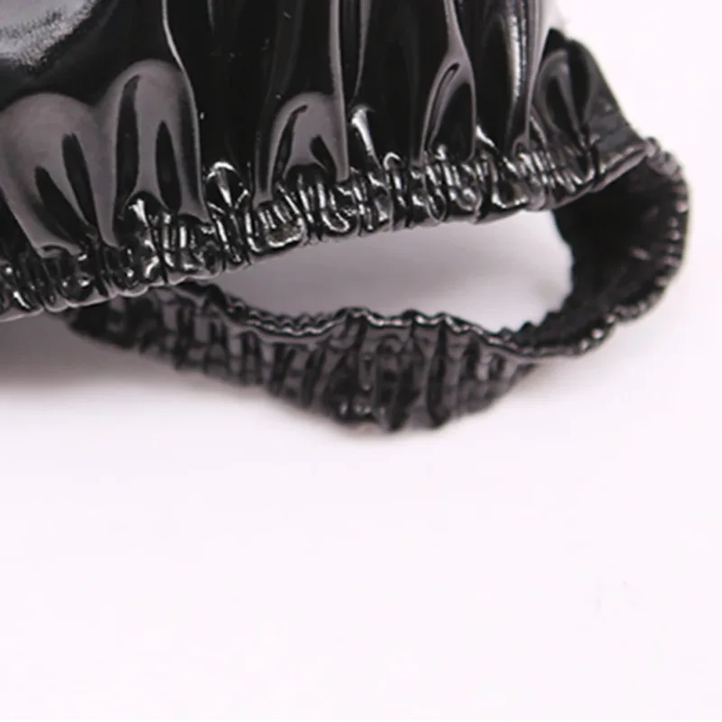 Sexy Men PVC Shiny U Convex Pouch Briefs Low-Rise G-string Latex Oil Gloosy Sexy Thong Carapace U Bulge Underwear