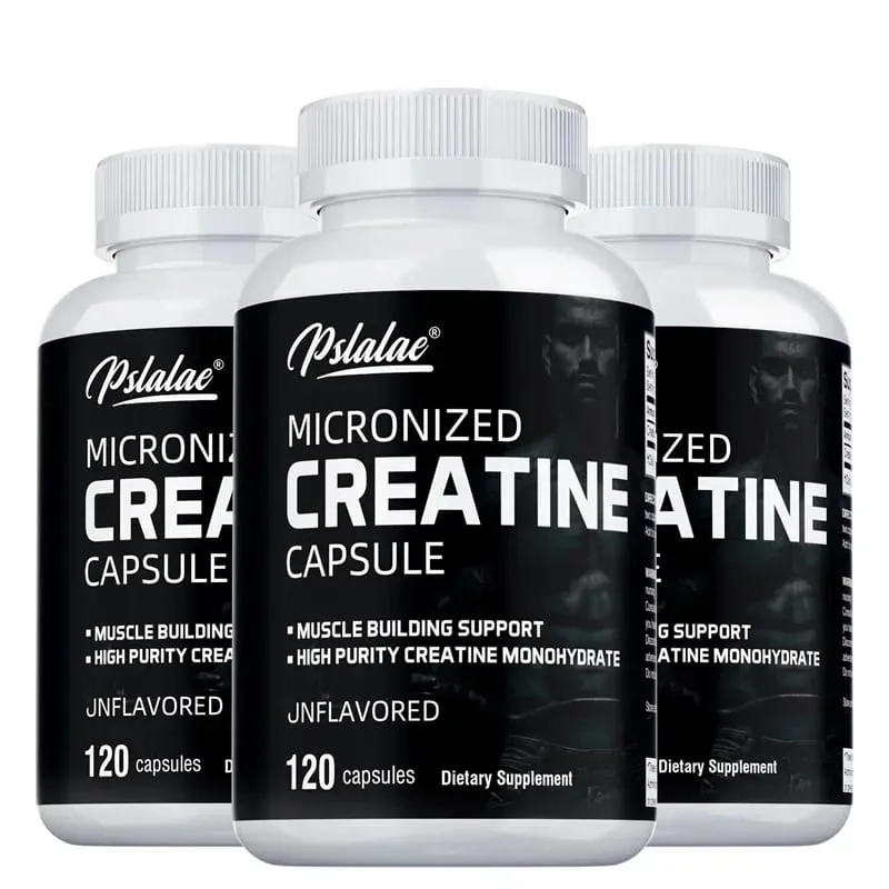 Creatine Monohydrate - Build Lean Muscle Improve Endurance and Overall Muscle Health Enhance Athletic Performance Non-GMOSupp