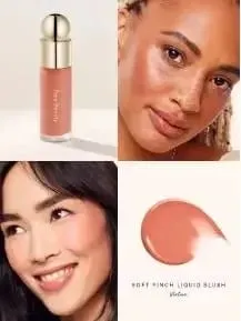 Rare Beauty Easy to Apply Highlighter Eyeshadow Palette Blush Hydrating Brightening Blush πουρέ πατάτας Ενισχύει τις λεπτομέρειες του προσώπου